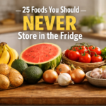 25 Foods You Should NEVER Store in the Fridge